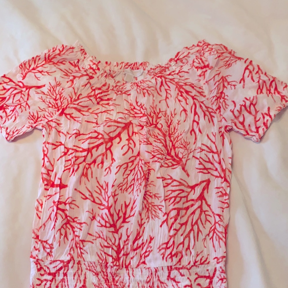 Michael Michael Kors Coral Design Top